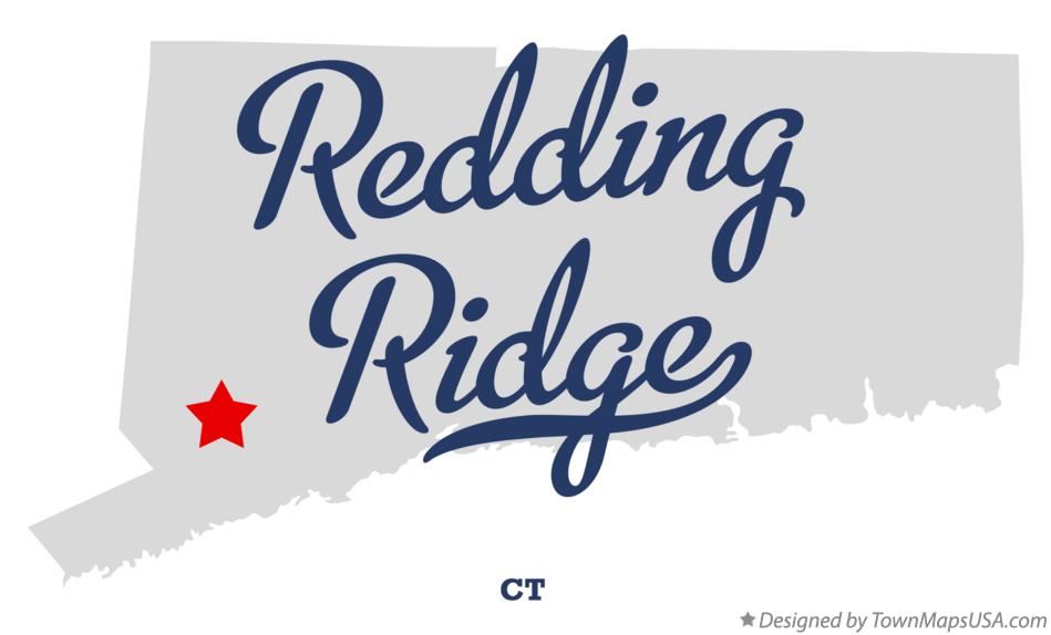 Map of Redding Ridge Connecticut CT
