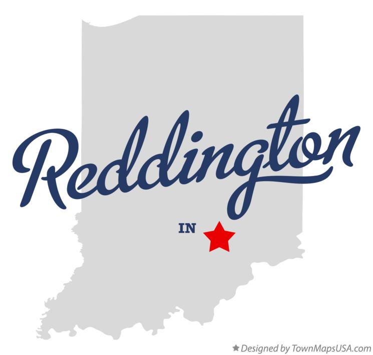 Map of Reddington Indiana IN