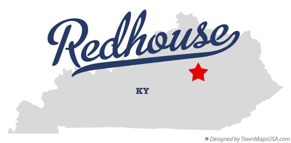 Map of Redhouse Kentucky KY