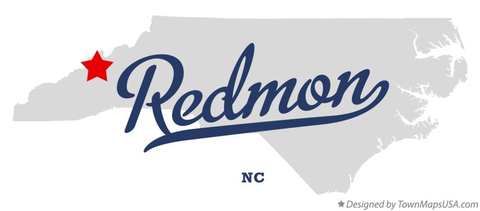 Map of Redmon North Carolina NC