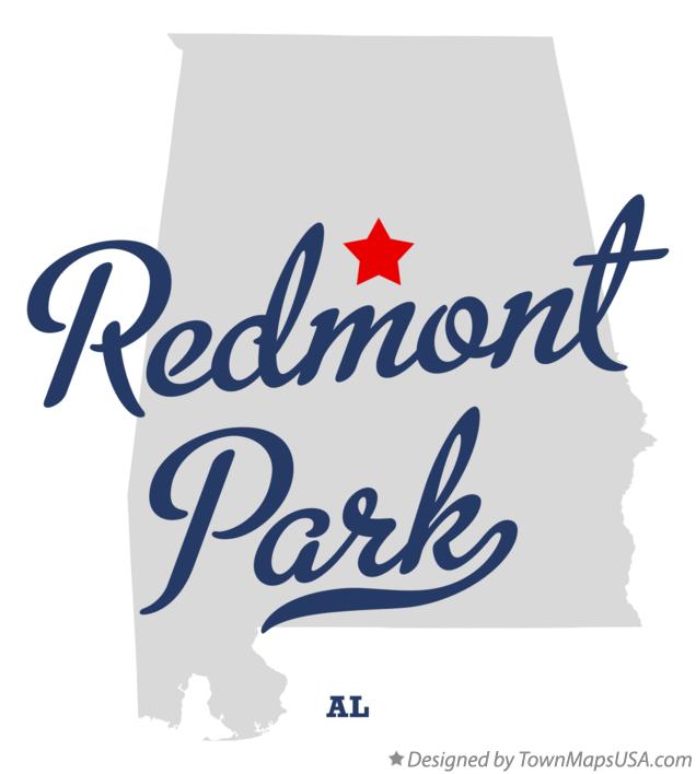 Map of Redmont Park Alabama AL