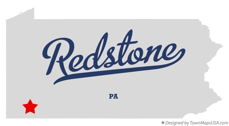 Map of Redstone Pennsylvania PA