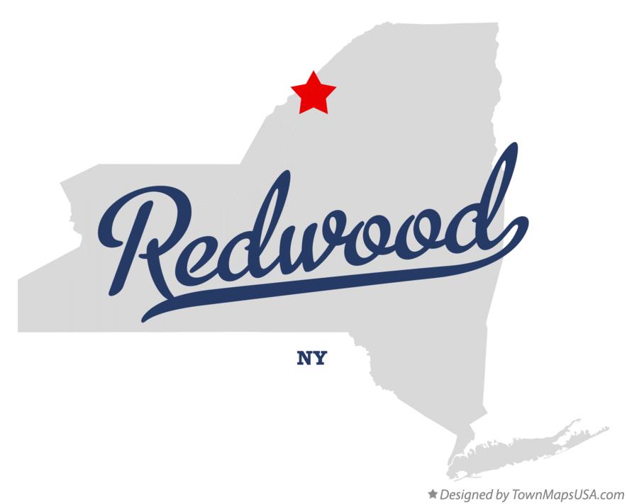 Map of Redwood New York NY