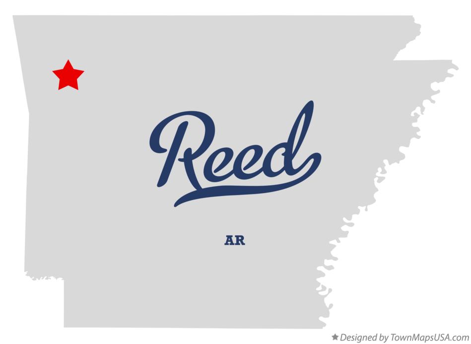 Map of Reed Arkansas AR