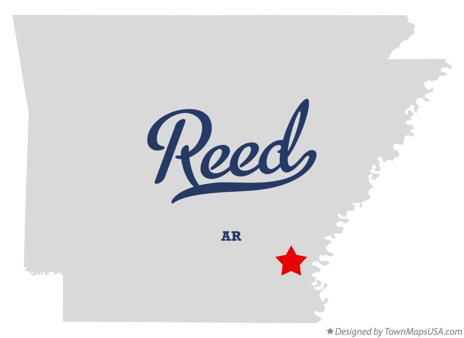 Map of Reed Arkansas AR