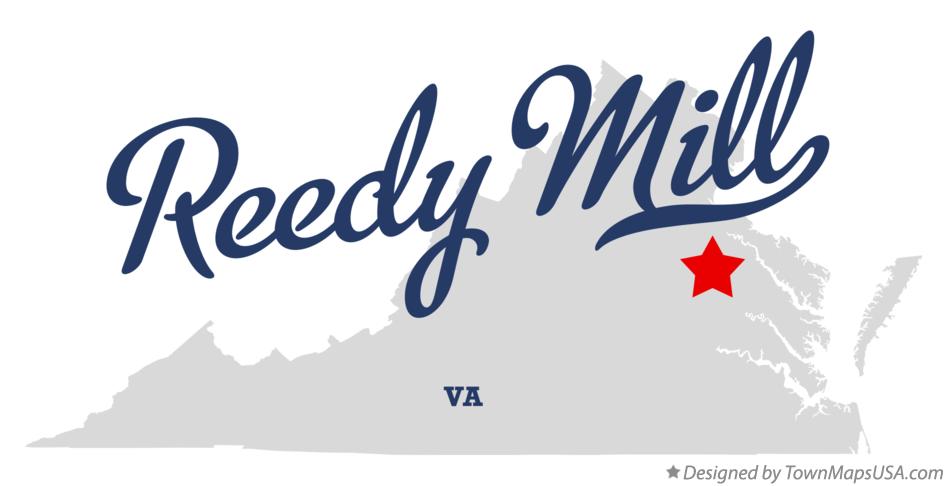 Map of Reedy Mill Virginia VA