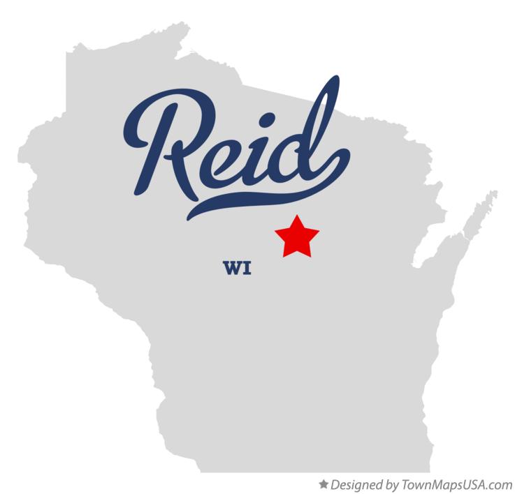 Map of Reid Wisconsin WI