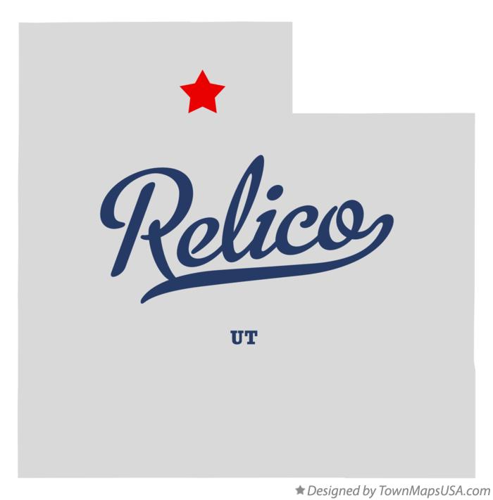 Map of Relico Utah UT