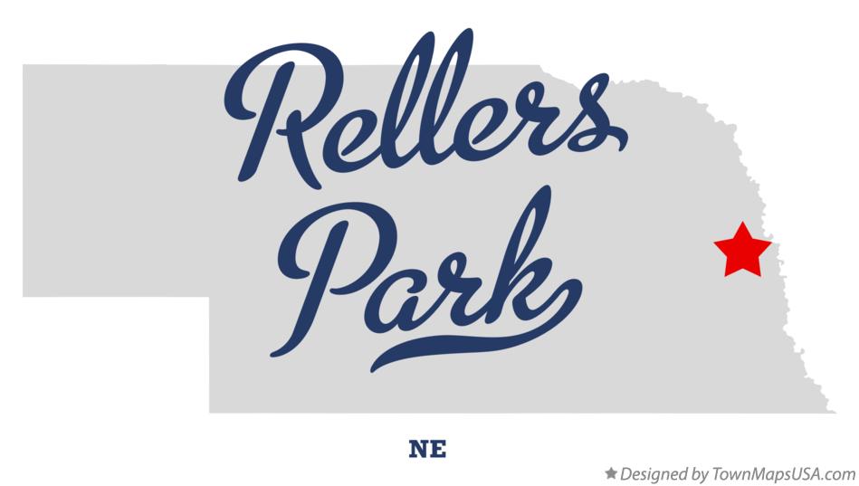 Map of Rellers Park Nebraska NE