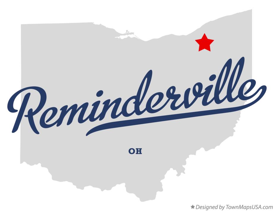 Map of Reminderville Ohio OH