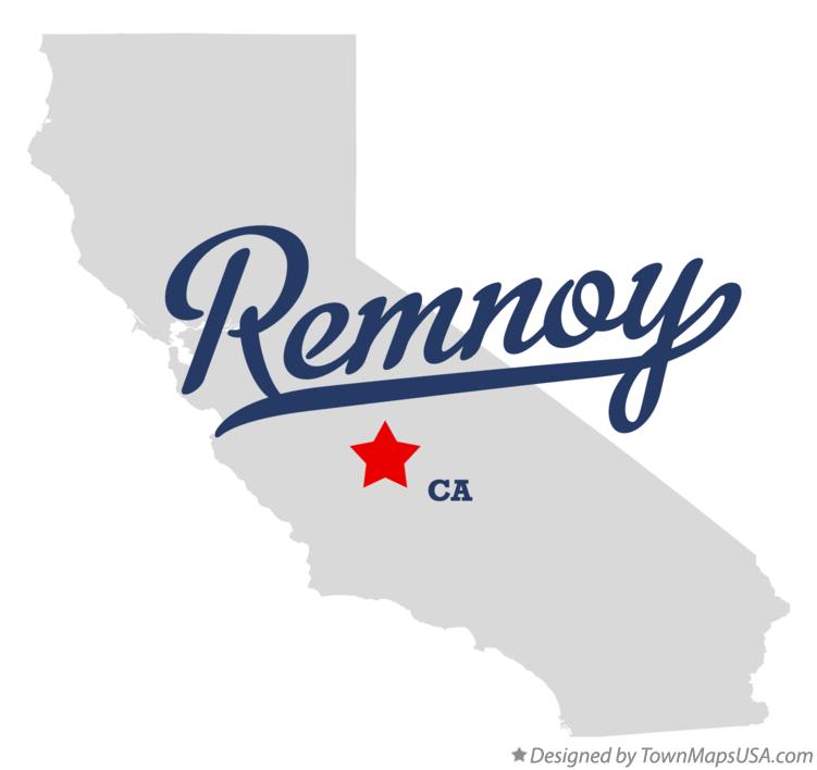 Map of Remnoy California CA