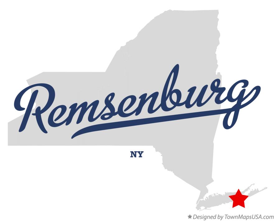 Map of Remsenburg New York NY