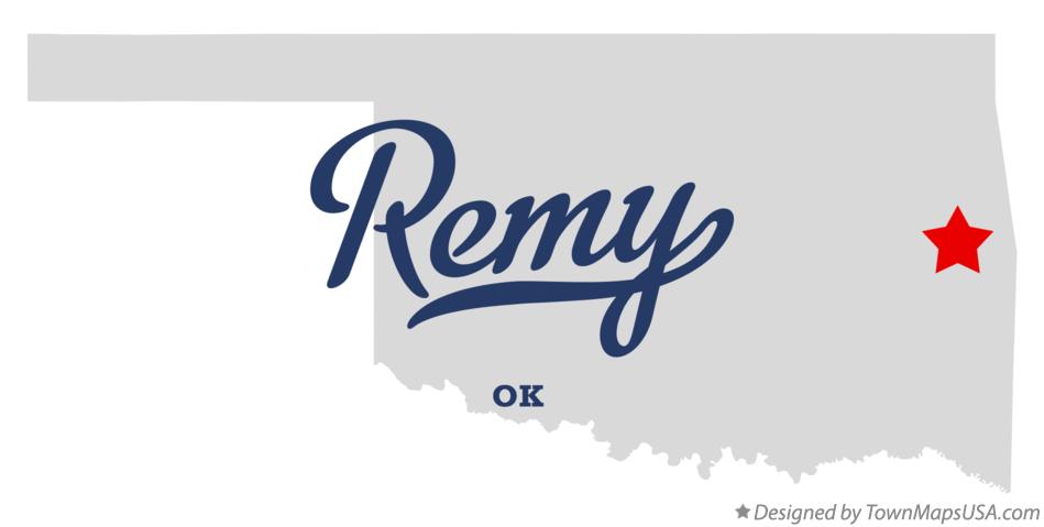 Map of Remy Oklahoma OK