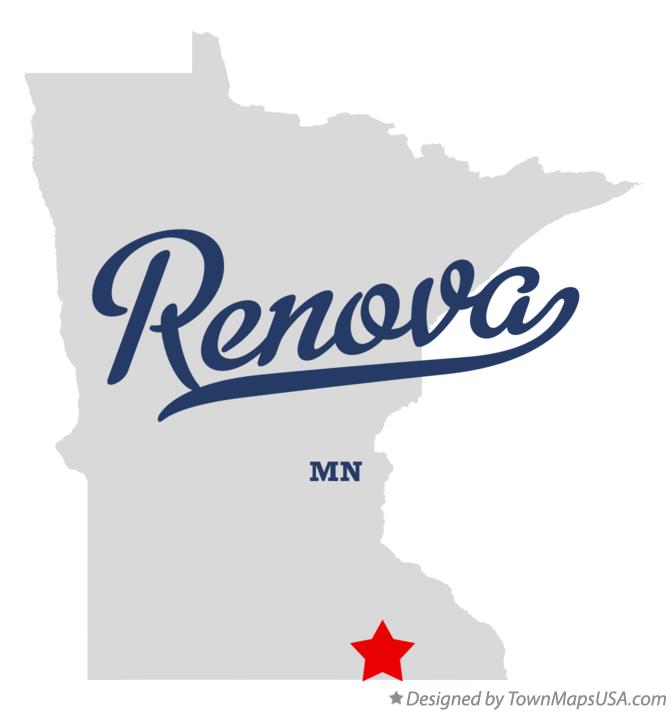 Map of Renova Minnesota MN