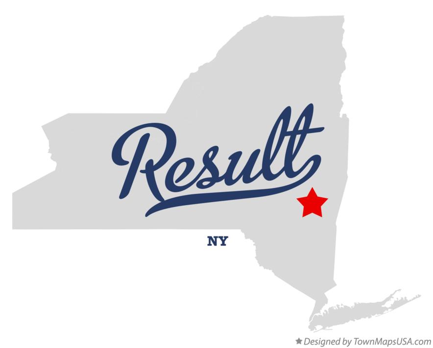 Map of Result New York NY