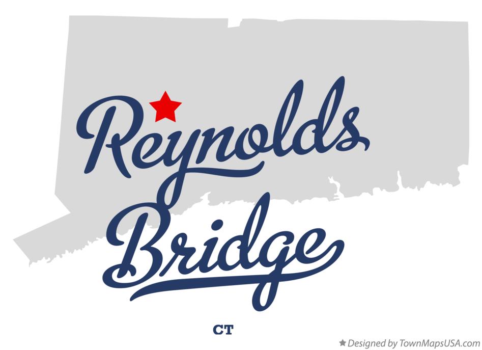 Map of Reynolds Bridge Connecticut CT