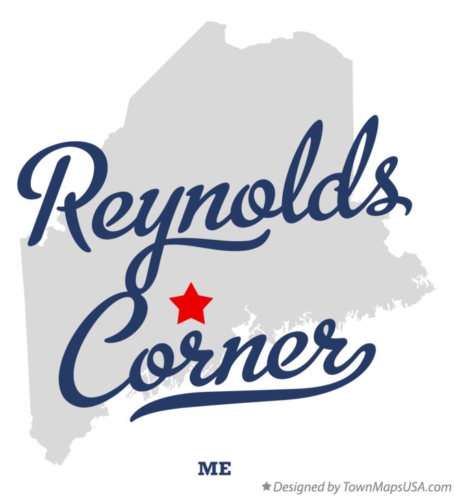 Map of Reynolds Corner Maine ME
