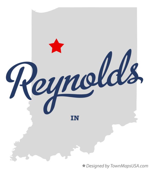 Map of Reynolds Indiana IN