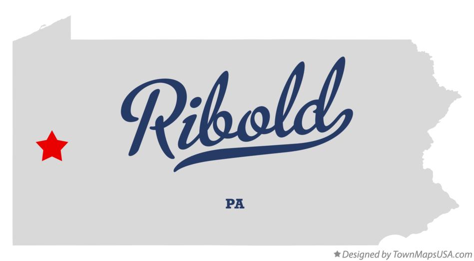 Map of Ribold Pennsylvania PA