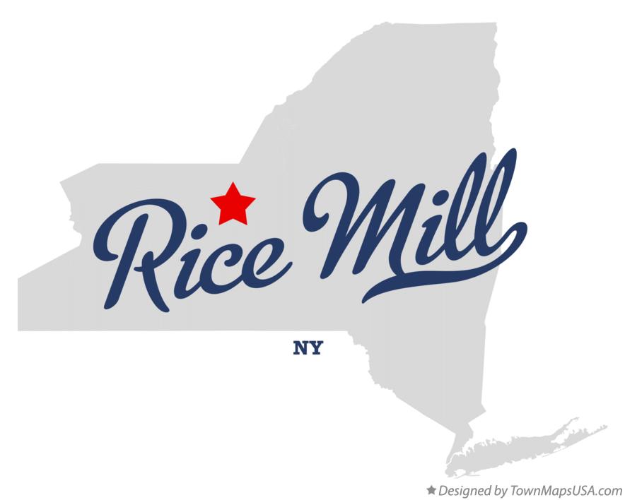 Map of Rice Mill New York NY
