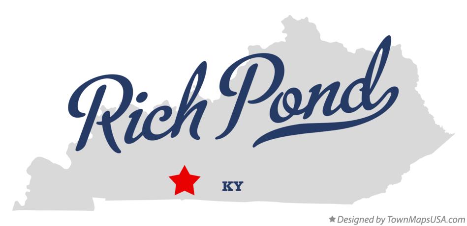 Map of Rich Pond Kentucky KY