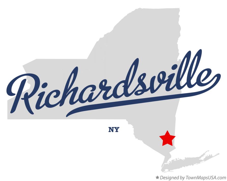 Map of Richardsville New York NY