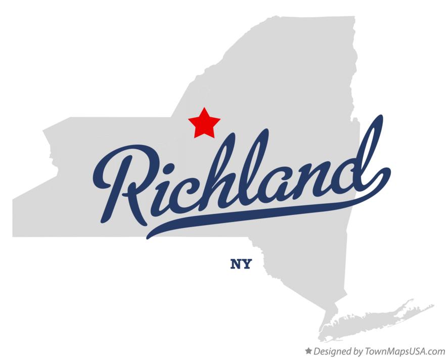 Map of Richland New York NY