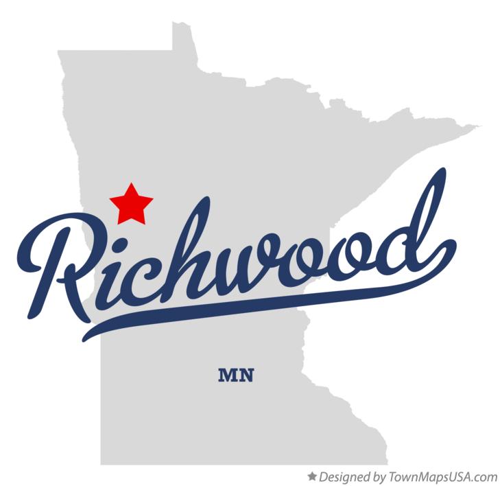 Map of Richwood Minnesota MN