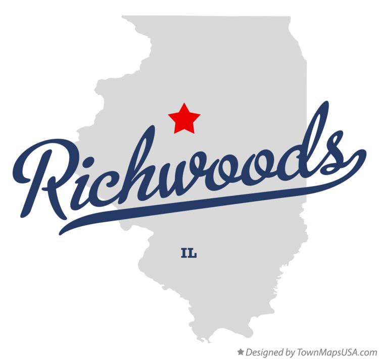 Map of Richwoods Illinois IL