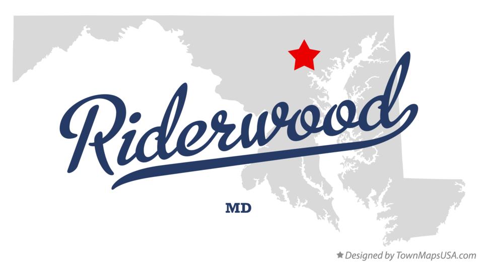 Map of Riderwood Maryland MD