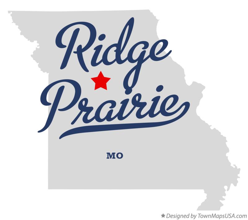 Map of Ridge Prairie Missouri MO