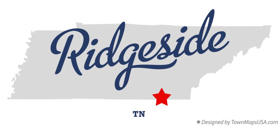 Map of Ridgeside Tennessee TN