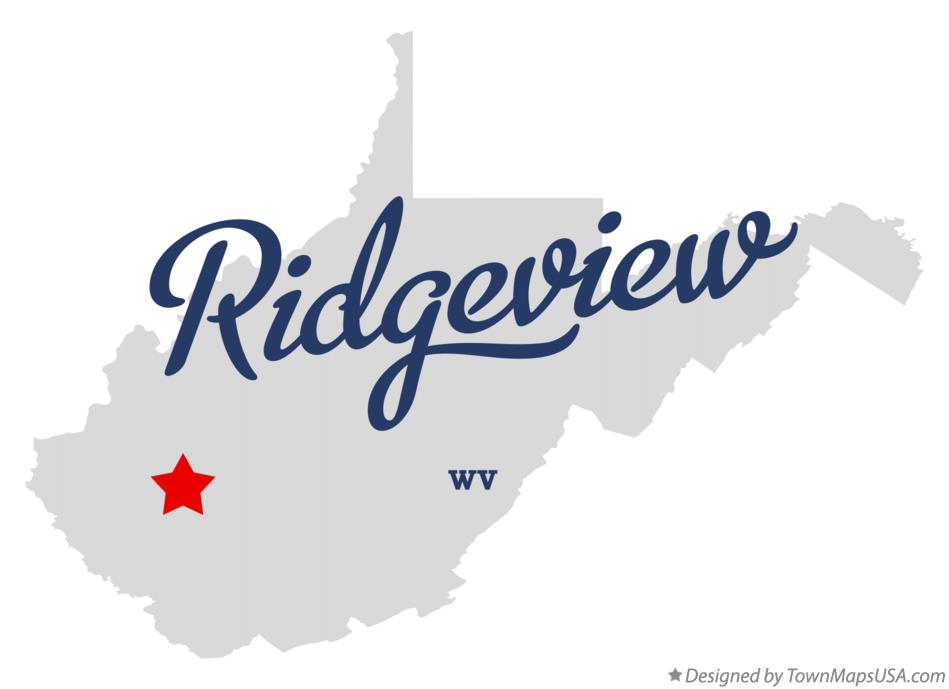 Map of Ridgeview West Virginia WV