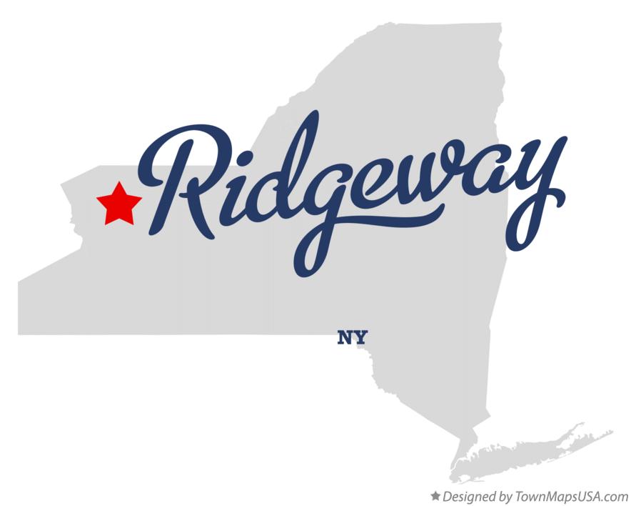 Map of Ridgeway New York NY