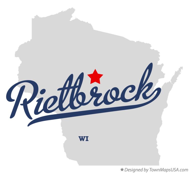 Map of Rietbrock Wisconsin WI