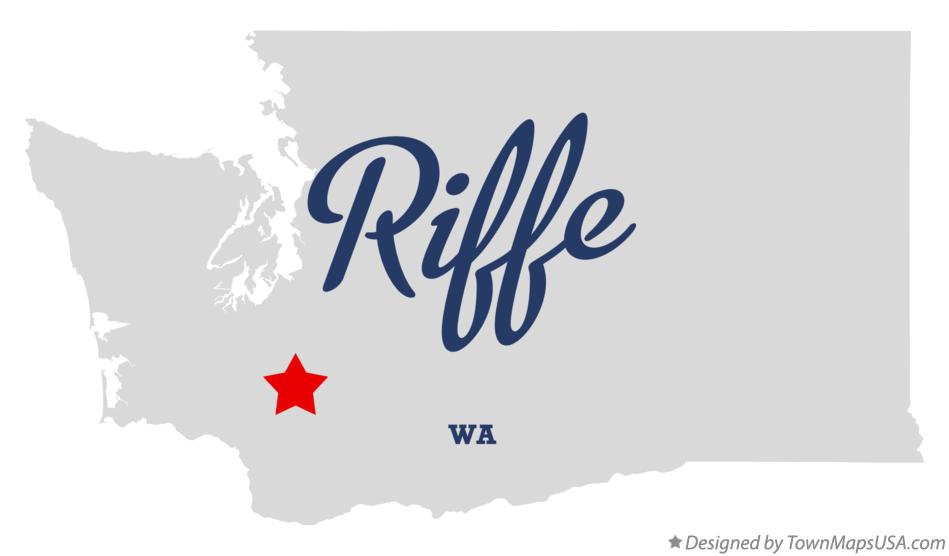 Map of Riffe Washington WA