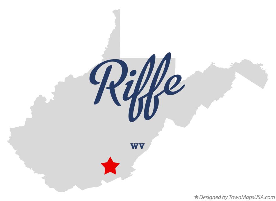 Map of Riffe West Virginia WV
