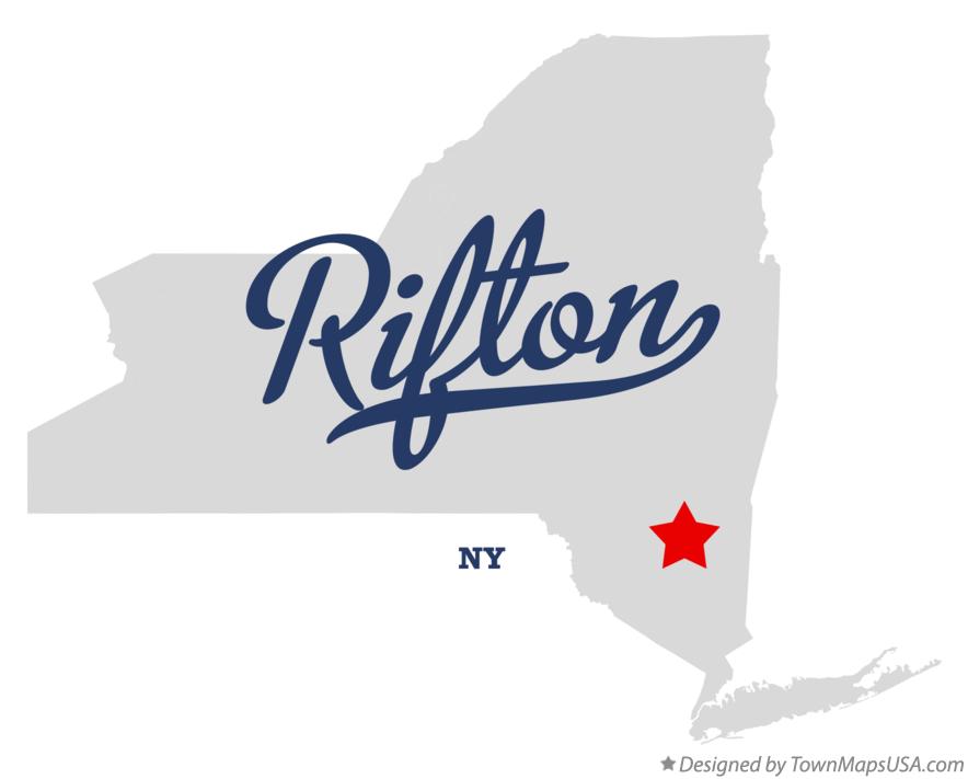 Map of Rifton New York NY