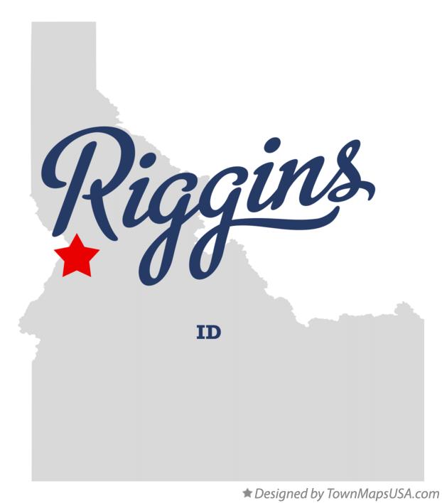 Map of Riggins Idaho ID