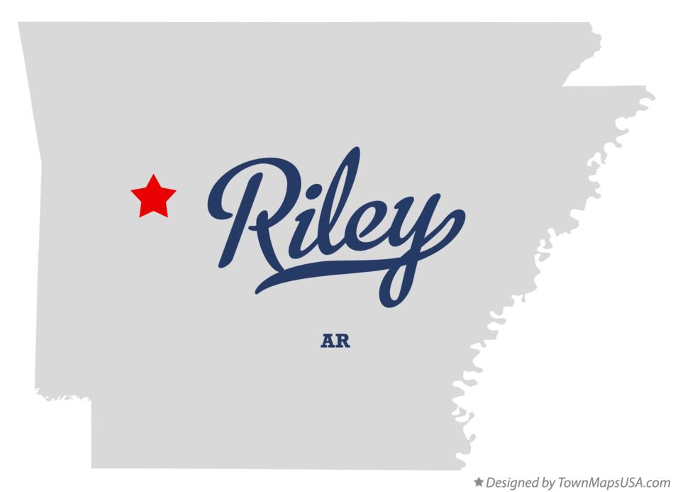 Map of Riley Arkansas AR