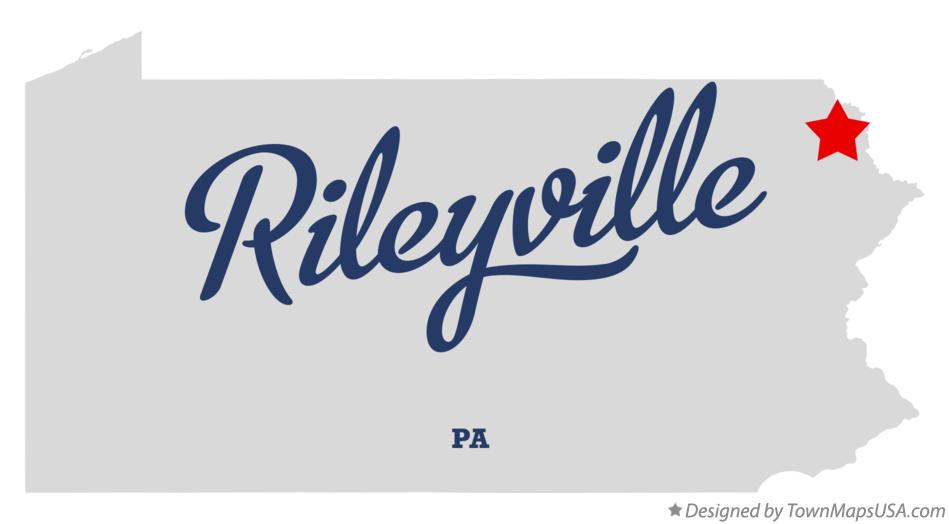 Map of Rileyville Pennsylvania PA