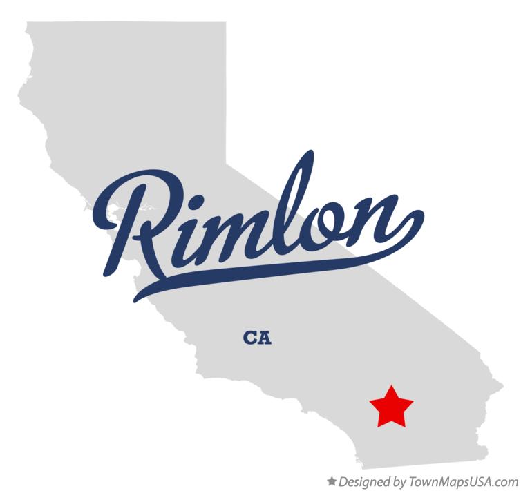Map of Rimlon California CA