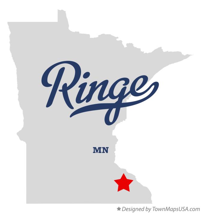 Map of Ringe Minnesota MN