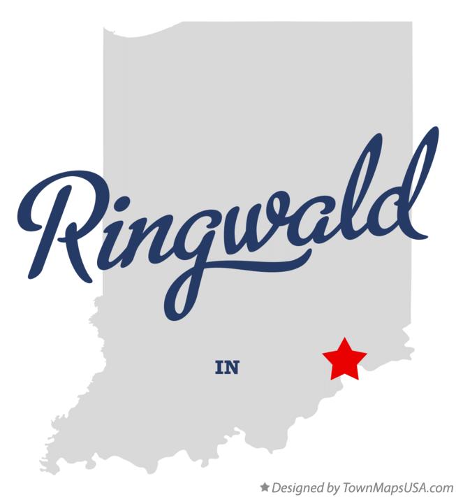 Map of Ringwald Indiana IN