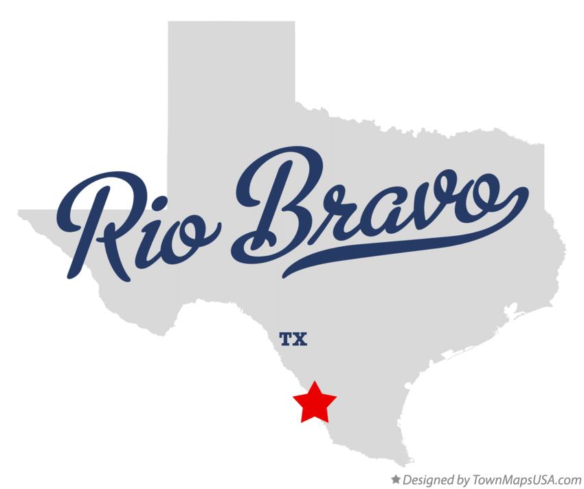 Map of Rio Bravo Texas TX