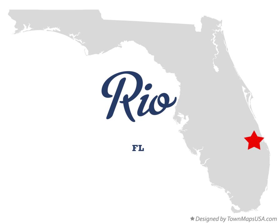 Map of Rio Florida FL