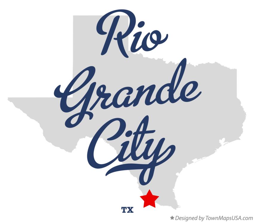 Map of Rio Grande City Texas TX