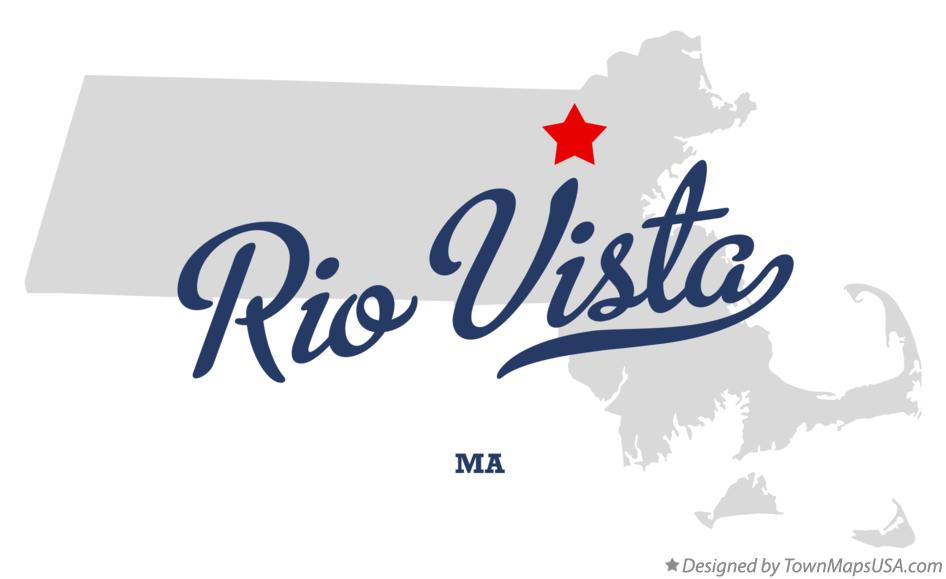 Map of Rio Vista Massachusetts MA