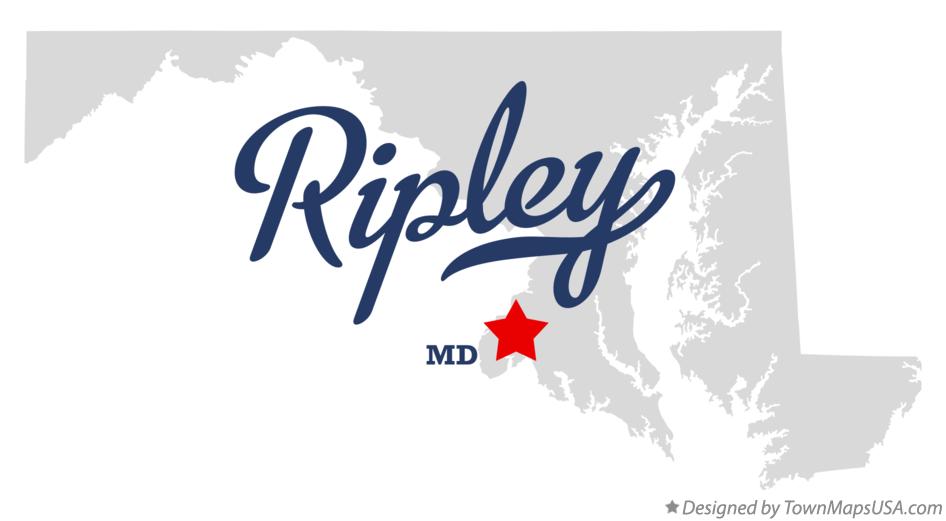 Map of Ripley Maryland MD