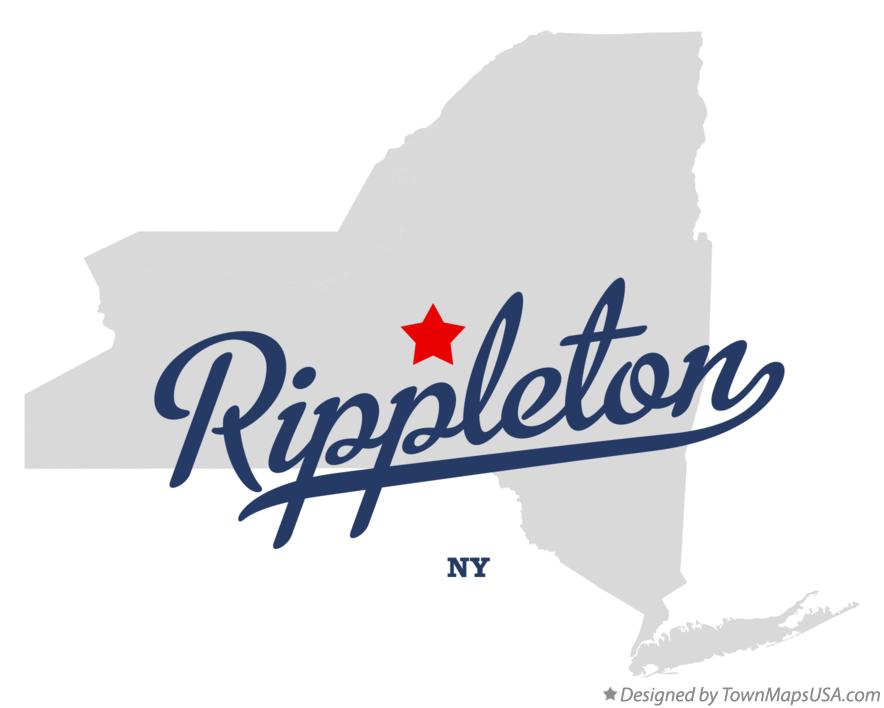 Map of Rippleton New York NY